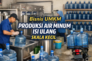 Bisnis UMKM Produksi Air Minum Isi Ulang Skala Kecil