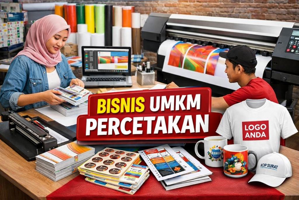 Bisnis UMKM Percetakan yang Cocok untuk Pasar Lokal