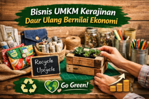 Bisnis UMKM Kerajinan Daur Ulang yang Bernilai Ekonomi